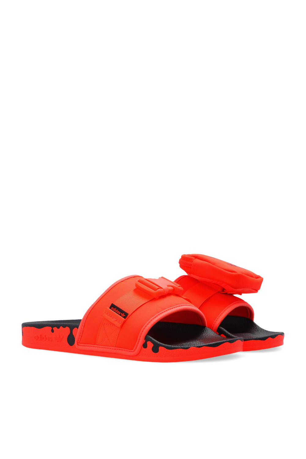 Adidas neon flip on sale flops